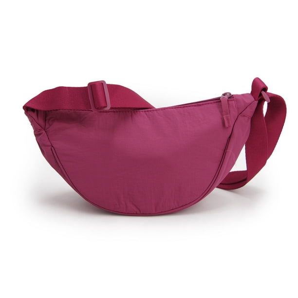 Banano Riñonera Urbano Impermeable Colores Lisos Unisex violeta Talla Única