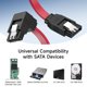 thumbnail image 4 of Cable SATA Cable Matters 46 cm Rojo Pack de 3 6 Gbps, 4 of 7