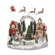 thumbnail image 2 of Ilumina El Pueblo Navideño Con El Trineo De Papá Noel Y Renos Para El Comedor De La Cafetería, 2 of 5