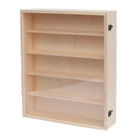 Magideal - Organizador De Almacenamiento De Muñecas De Juguete, Modelo De Vitrina De Coche, Soporte De Encimera, Vitrina De Coche Fundido A Presión Para Muñeca, 5 Niveles