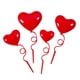 thumbnail image 5 of 4 Piezas Decoraciones Para Pasteles En Forma De Corazón 3D Adornos De Amor Para Acción De Gracias Boda Rojo, 5 of 5