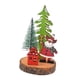 thumbnail image 3 of Decoración De Mesa Navideña De Madera, Decoración De Mesa Para Vacaciones, Chimenea, Hogar, Alce, 3 of 3