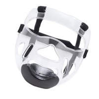 Ioensy - Clear Taekwondo Mask Head Cover Desmontable Face Shield Head Gear Para Niños De Boxeo