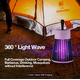 thumbnail image 2 of 1pc Rechargeable Electric Mosquito Killer Lamp with 360° UV LED Trap, 2 of 2