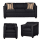 thumbnail image 1 of Juego De Living 3-1-1 VENECIA Negro, 1 of 4
