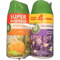 Desodorante Ambiental Repuesto Areosol Cítrico - Lavanda Lata 2 Un Air Wick