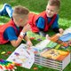 thumbnail image 4 of Libros para colorear BenLouis 12 Sports con 12 crayones apilables, 4 of 7
