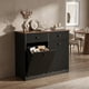 thumbnail image 2 of Mueble Cocina Depensa Aparador Comedor 2 Cestos Basurero Negro, 2 of 8