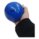 thumbnail image 2 of Balón medicinal 1kg silicona 12cm ejercicio y pilates Azul, 2 of 3