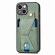thumbnail image 3 of Funda Resistente para iPhone 15 Plus con Tarjetero y Soporte, Diseño Magnético Verde, 3 of 5
