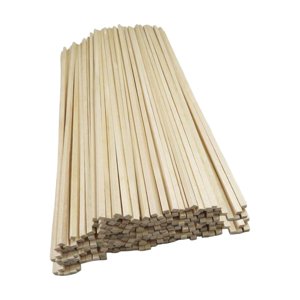 Bothyi - Cierras De Espiga De Madera 100X Sin Terminar Para La Artesanía Decoración Del Hogar