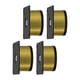 thumbnail image 1 of 4x Muebles Soportes Patas Salón Muebles Hardware Cama Muebles Pie Aureate 5x3cm, 1 of 5