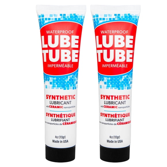 Grasa para Juntas Tóricas LubeTube 4oz Sintética de Calidad Alimentaria Paquete de 2
