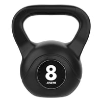 Atletis - Kettlebell Mancuerna Pesa Rusa Cemento 8 Kg Negro