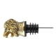thumbnail image 1 of Aleación De Zinc Aireadores De Vino Vertedor Tapón De Vino Botella Vertedor Hogar Cocina Accs Lion, 1 of 5