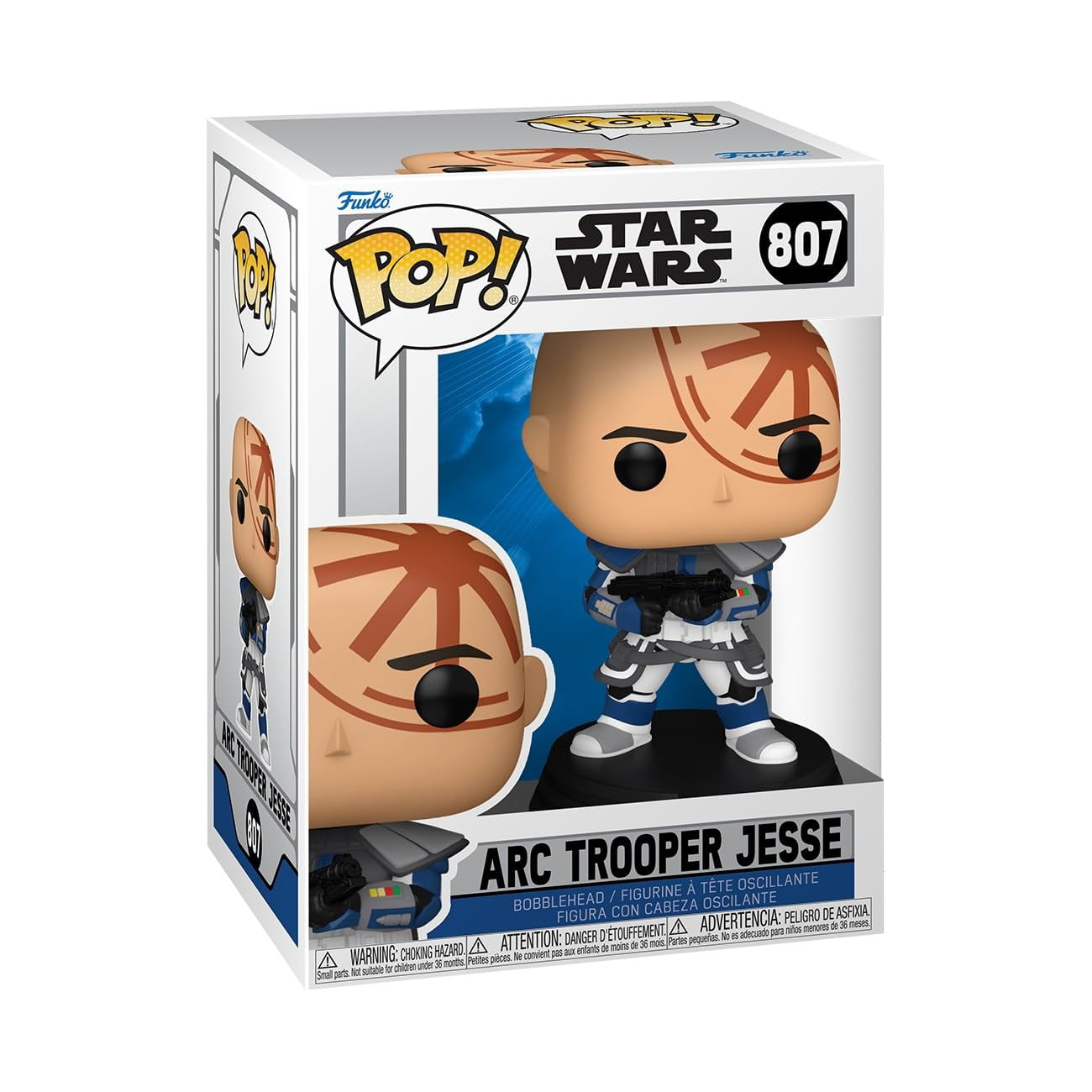 Figura De Vinilo Funko Pop Star Wars Arc Trooper Jesse