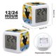 thumbnail image 2 of Johnny Bravo theme 7 colors Alarm Clock Digital LED Alarm Clock Gifts for kids friends family, 2 of 6