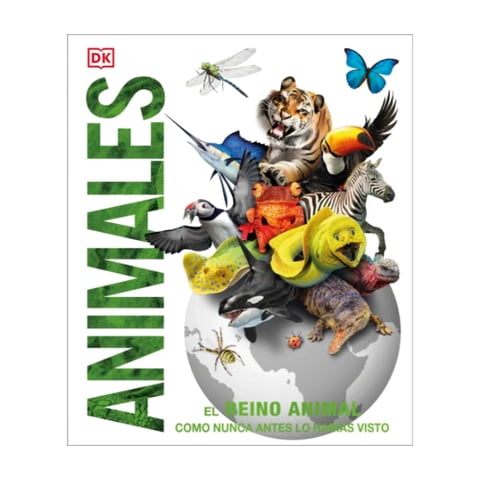 Editorial Dorling Kindersley - Libro Animales (Mundo 3D)