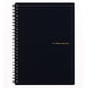 thumbnail image 1 of Cuaderno Maruman MNEMOSYNE A5, 80 hojas, 7 mm, rayado, negro, 1 of 9