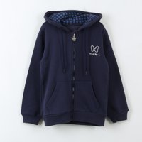 Polerón Escolar Con Cierre Niña Minnie Azul Marino Disney