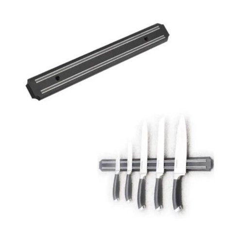 Tomasstore - Barra Imán Magnética Soporte Cuchillos Herramientas 30Cm