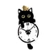 thumbnail image 1 of Reloj De Pared Con Péndulo De Gato Y Números Arábigos Resistentes Para Hoteles, Aulas Y Baños., 1 of 5