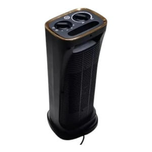 Genérico - Calefactor Termoventilador Giratorio 2000W Negro R1179 Raf