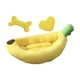 thumbnail image 5 of Cama para Mascotas Cama para Perros Cama para Gatos Cama Banana Lavable Diseño Divertido de Peluche Algodón Transpirable Adecuada para Perros Pequeños L, 5 of 5