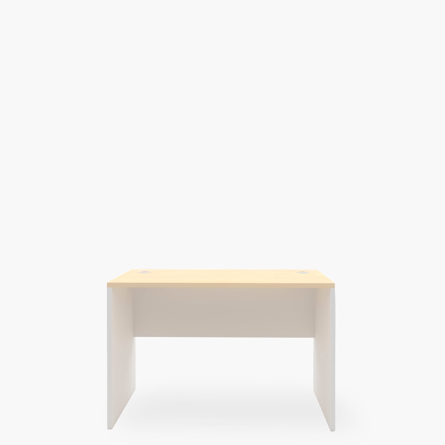 Form Office - Escritorio Melamina 120x60 Natura/gris