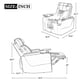 thumbnail image 1 of Power Motion Recliner with USB Charging Port and Hidden Arm Storage 2 Convenient Cup Holders Design and 360° Swivel Tray Table,Black(old sku SG000630AAB), 1 of 3