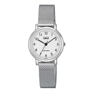 Reloj Análogo Plateado Q&Q Qa21J234Y