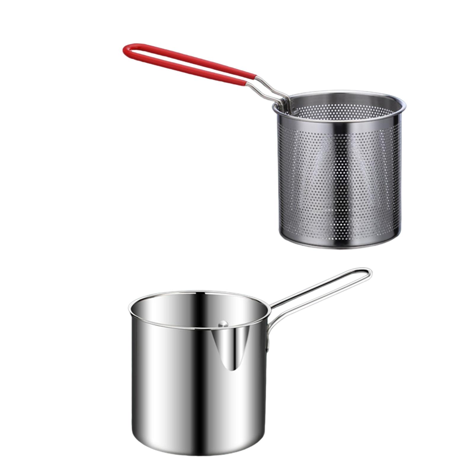 Bothyi - Olla Con Cesta Universal Pequeña Alta Desmontable Para Fiesta De Camarones