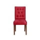 thumbnail image 1 of Silla Oviedo Cuero Kentucky Rojo, 1 of 2