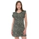thumbnail image 1 of Vestido Mujer Corto Vuelos Print Líneas Verde Corona, 1 of 5