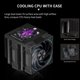 thumbnail image 2 of Refrigeracion Liquida Thermalright Rainbow Vision 360 Turbo Argb Black, 2 of 8