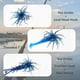 thumbnail image 3 of Señuelos pesca erizo mar 4 uds dados peludos flotante TPR estrella reflectante agua salada, 3 of 7