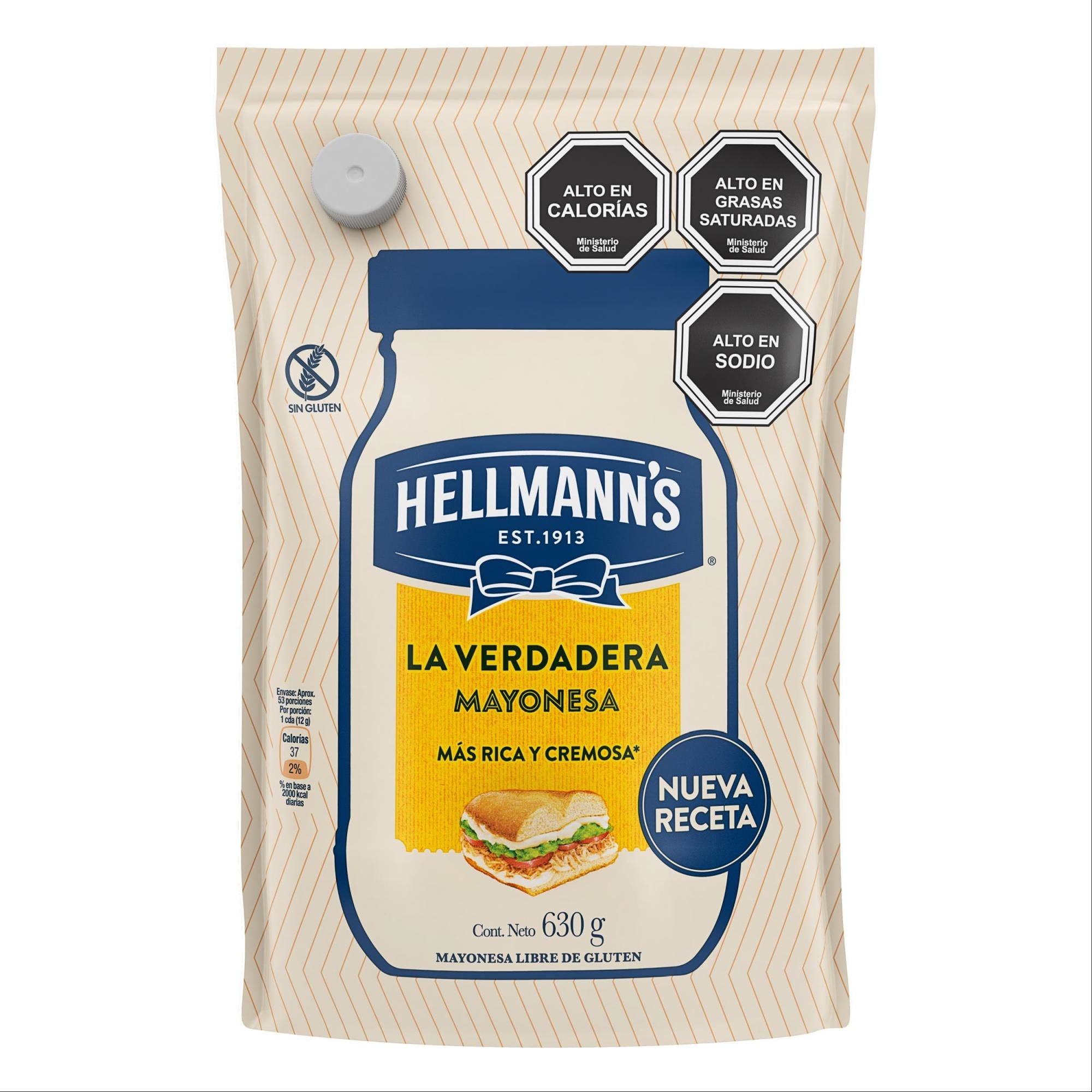 Mayonesa Regular Doypack, 630 g