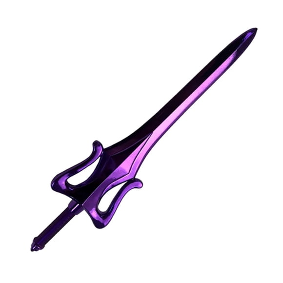 Prop Replica Factory Entertainment Masters of The Universe Skeletor Sword Scaled Violet