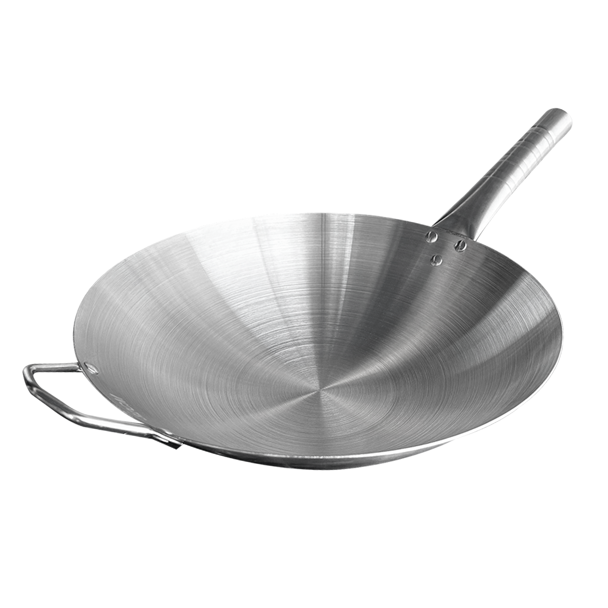 Cook-In - Wok Acero Inox Con Mango Y Aza 40 Cm