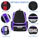 thumbnail image 4 of Mochila de béisbol WOLT Youth para béisbol, sóftbol y T-ball, 4 of 6