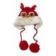 thumbnail image 1 of Sombrero De Danza Del León Chino, Decoración De Esquí De Dibujos Animados, Tocado Para Niños, Niñas Y Niños, Rojo, 1 of 3