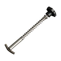 Magideal - Poste De Metal Para Comederos De Lechones, Bandeja De Comida Duradera, Varilla Fija, Herramienta De Alimentación Agrícola, Accesorios Para Suministros L