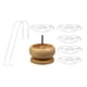 thumbnail image 3 of Bead Spinner Bowl Bead Stringer Bead Bowls Kit Para Clay Beads Art Crafts DIY Curved Needle, 3 of 5