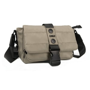Calu Bags - Cartera Bandolera Amparo Taupe Calu
