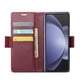 thumbnail image 4 of CaseMe tipo cartera Samsung Galaxy Z Fold 6 5G con cierre magnético, RFID, tarjetero, soporte, carga inalámbrica, 4 of 5