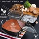 thumbnail image 4 of Juego de utensilios de cocina Moss & Stone Copper de 5 piezas con antiadherente, 4 of 7
