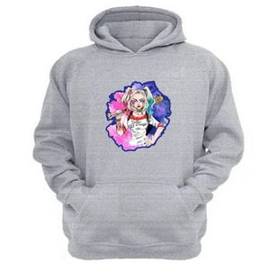 Genérico - Polerón Canguro Harley Gris Claro Talla Xs Unisex