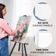 thumbnail image 3 of Kit de pintura Jumbl Deluxe de 131 piezas con 72 óleos, acrílicos y acuarelas, 3 of 8