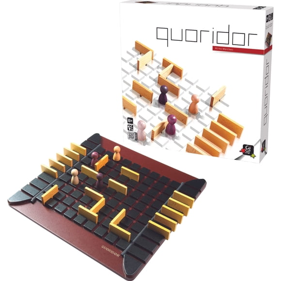 Juego de estrategia abstracto GIGAMIC Quoridor para adultos y familias