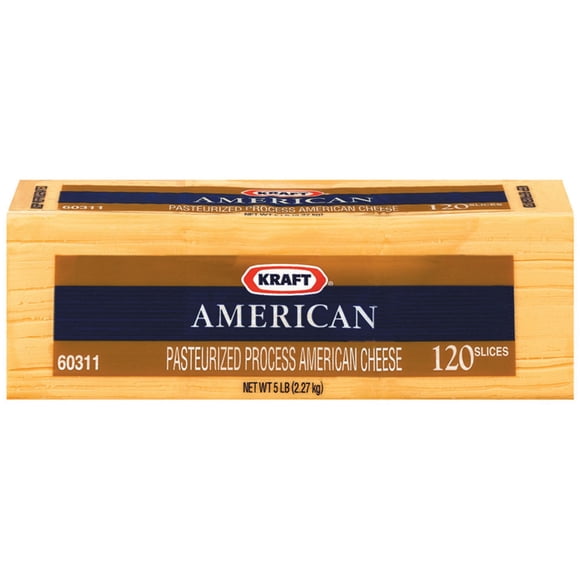 Queso fundido americano kraft, 2.27 kg